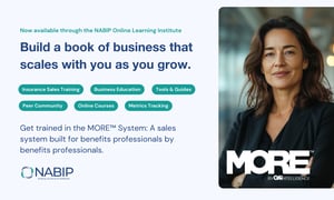 Access MORE™ Sales Training through NABIP Online Learning Institute