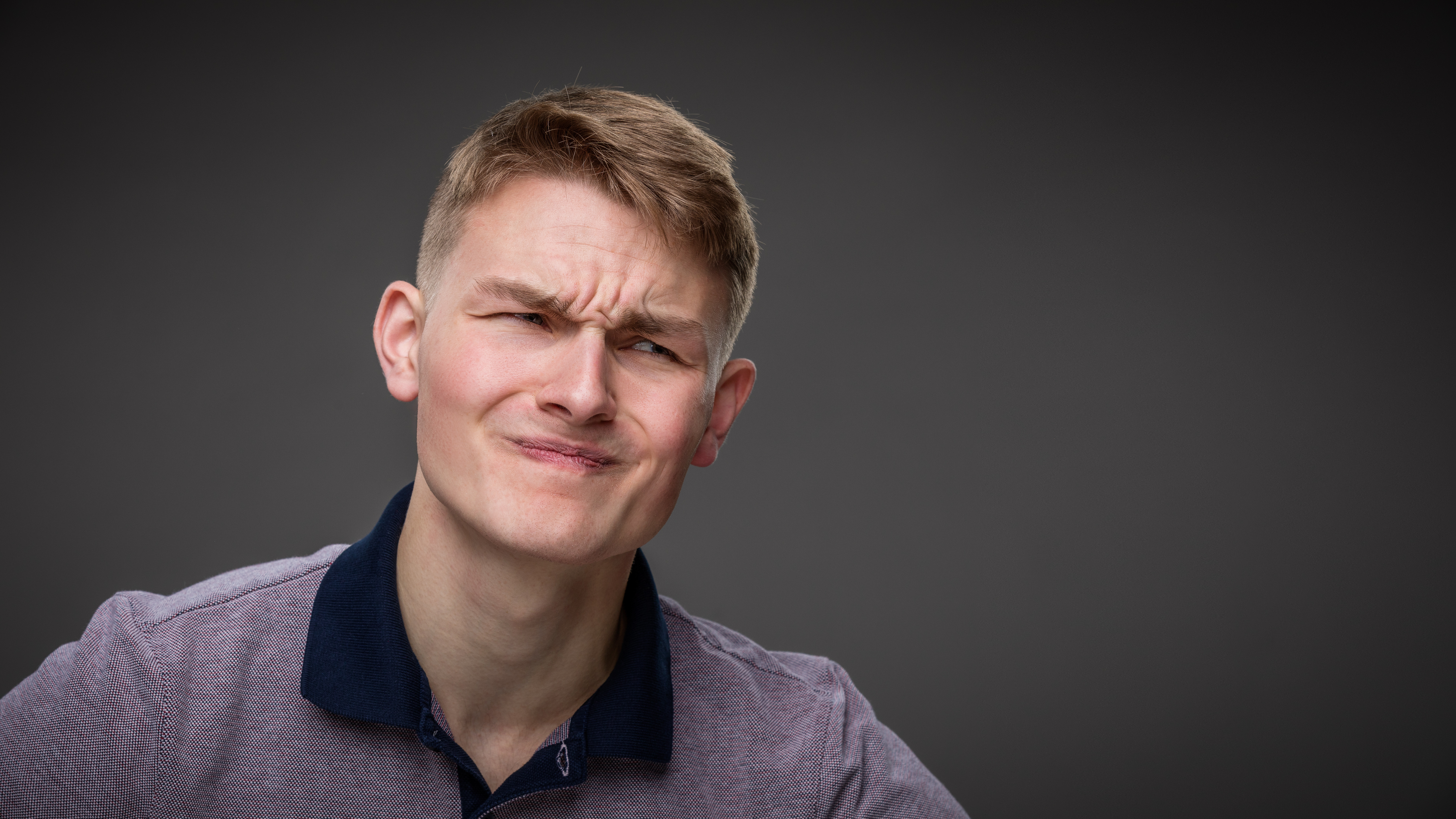 The concept of someone holding back what they want to say. 